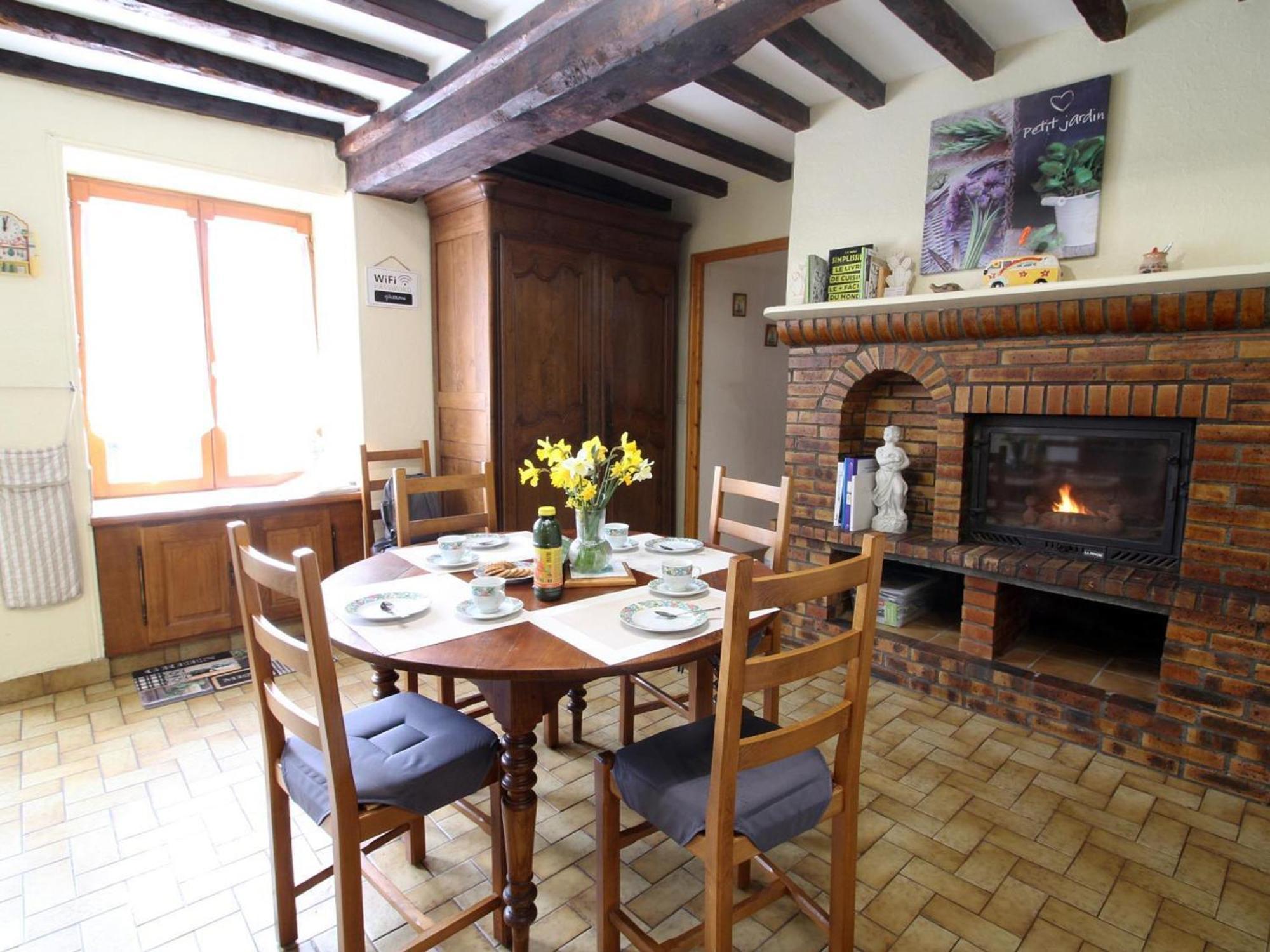 Maison De Charme Avec Jardin, Nature, Cheminee, Wifi, Proche Manoirs Et Rivieres Tortueuses - Fr-1-497-99 Saint-Bomer-les-Forges 外观 照片